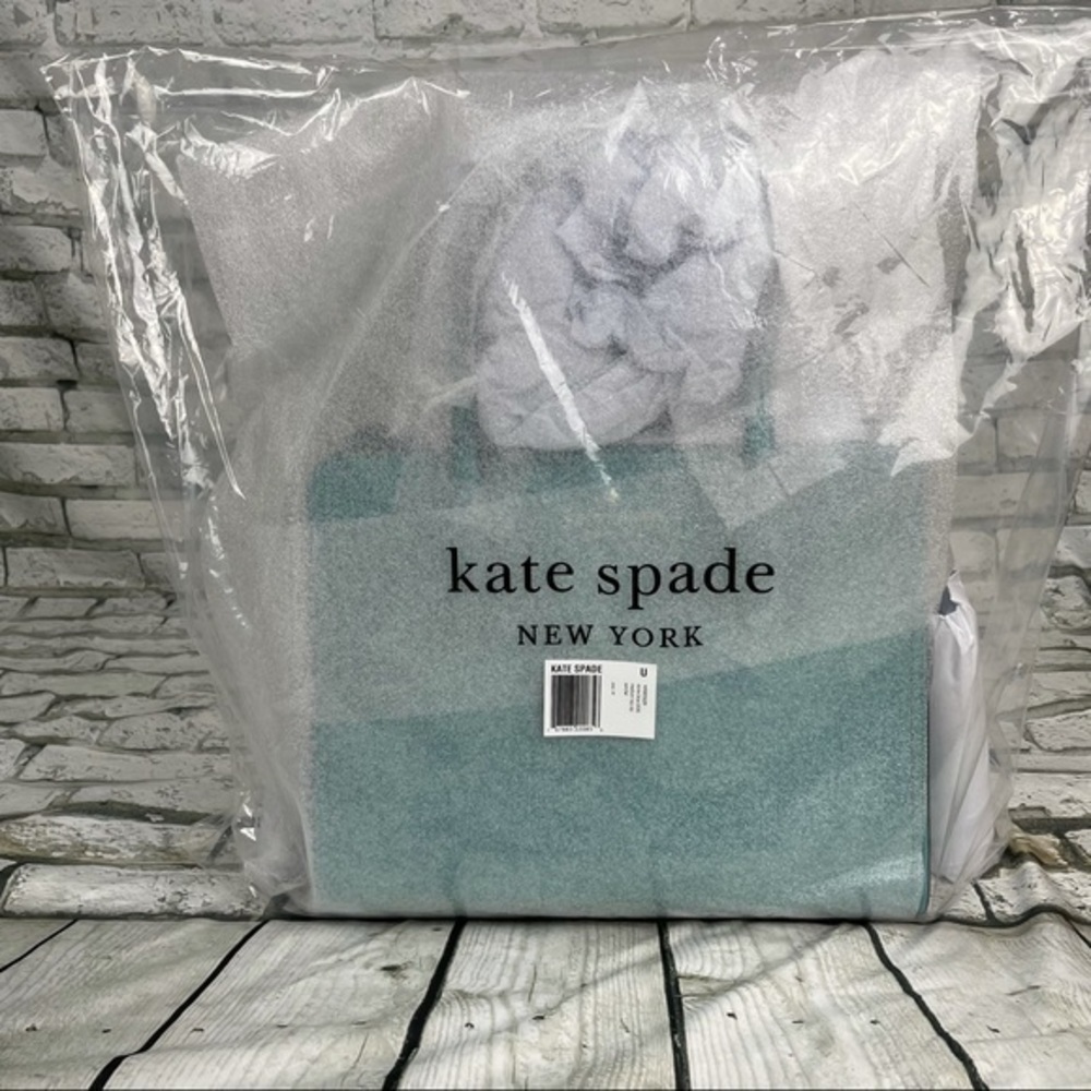 KATE SPADE Stone Blue Rowe Medium Satchel - Picture 6 of 12